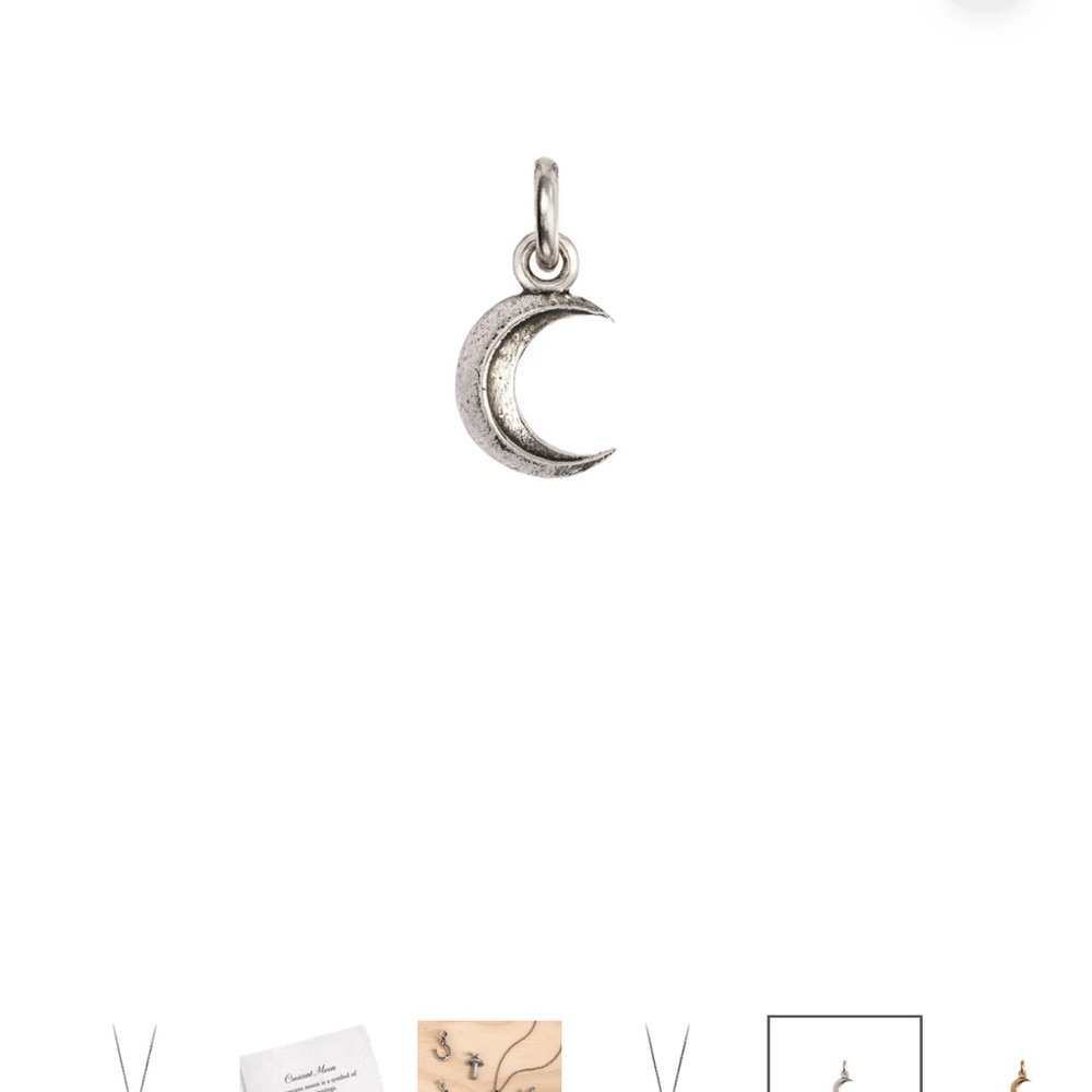 Celestial Charm Silver Crescent Pyrrha bracelet